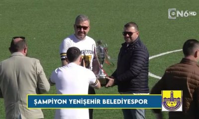Yenişehir Belediye Spor Şampiyon oldu.